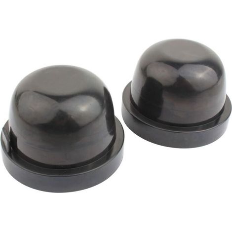 Lntyq Couvercle anti-poussière en caoutchouc Pour les ampoules LED Moto de voiture Imperméable Antipoussière 75mm 7.5cm (1/4)