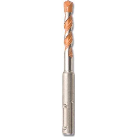 Broca para martillo kwb 266606 punta carburo 6 mm 160 mm