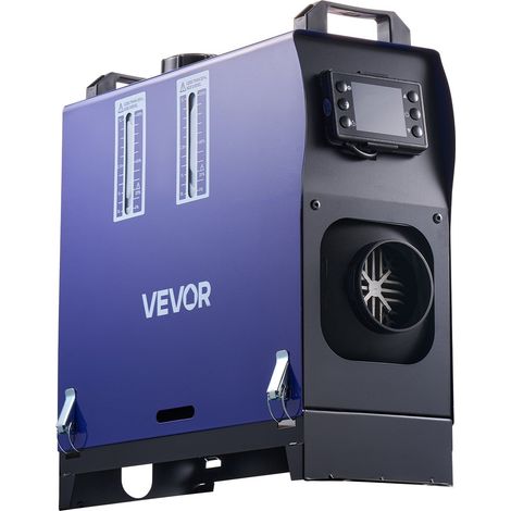 Chauffage Diesel Portable 12-24V 5-8KW avec Télécommande et Écran LCD, Chauffage Rapide Silencieux pour Véhicules et Camping (1/5)