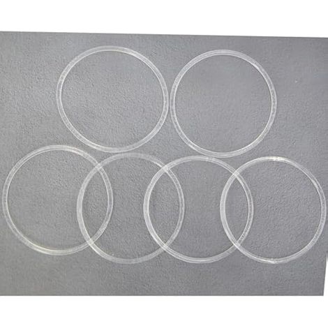 Lot de 6 courroies d'entraînement pour ponceuse orbitale aléatoire 903373 N430442 878198 N372461 compatible avec Porter Cable DeWalt 332 333VS 334 344 343VSK DWE6420 DCW210D1 Cable de ponceuse (1/5)