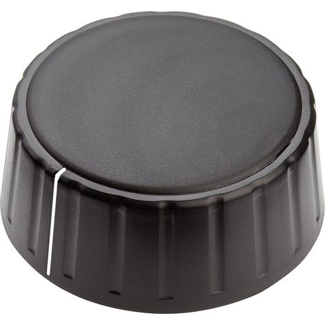 Mentor 4335.6001 4335.6001 Drehknopf mit Zeiger Schwarz (Ø x H) 48 mm x 19 mm 1 St.