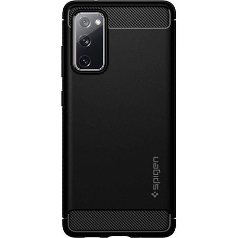 Coque Spigen Rugged Armor pour Samsung Galaxy S20 FE - Noir mat