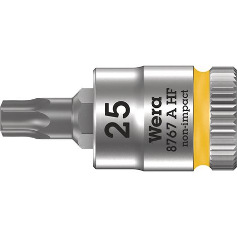 Wera 8767 A 05003365001 Innen-Sechsrund (TX) Steckschlüssel-Bit-Einsatz T 25 1/4" (6.3 mm)