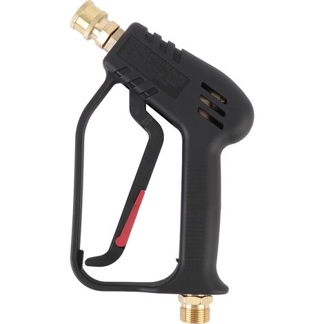 Poignée de nettoyeur haute pression 4000 PSI, rotation à 360 degrés avec gâchette lumineuse pour le nettoyage de voiture. (1/5)