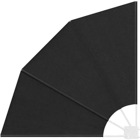 Paravent de balcon, 115 x 115 cm, polyester. (1/4)