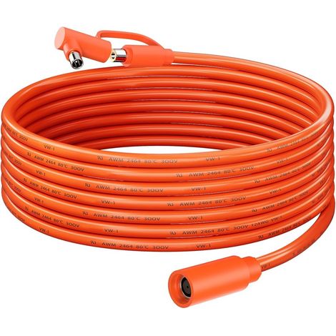 Câble Rallonge Panneau Solaire 9 Mètres 8.0mm avec Adaptateur DC7909 Femelle vers Mâle et DC8020 – Compatible avec la Plupart des Générateurs Solaires (1/5)