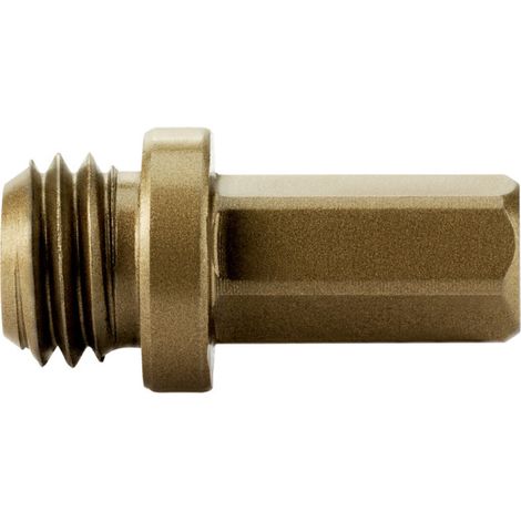 Metabo Pièce de jonction hexagonale 10 mm / M 14 pour couronnes de forage diamantées "Dry (1/2)