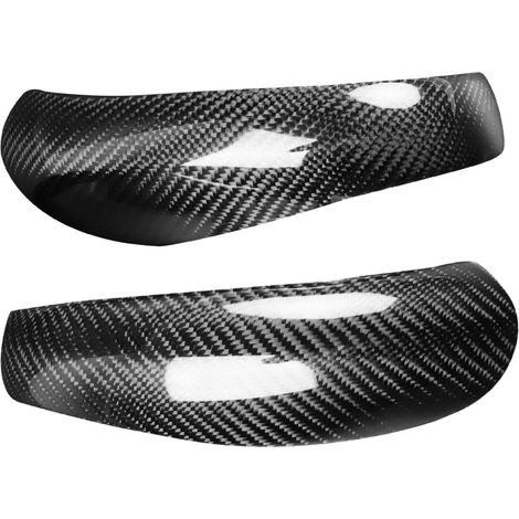 2-teiliges Set aus Carbonfaser-Seitenspiegelkappen für Porsche Boxster/Cayman 997 911 987 Außenspiegel