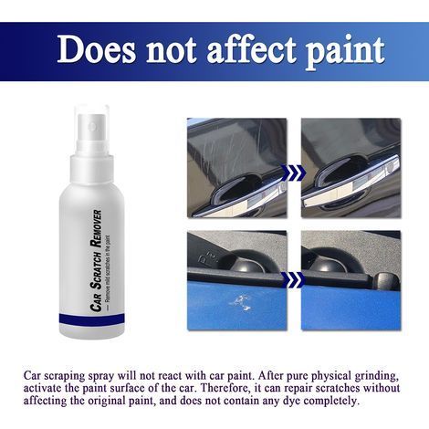 100 ml Nano-Antikratzspray für Autos, Entferner von Mikrokratzern, Karosserieauffrischer, Schnellformel, Autoreparaturset, glänzendes Finish. (1/4)