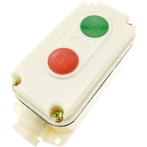BeMatik - Boîte de commande avec 2 boutons poussoirs momentanés 1NO 1NC LA5821-1 (1/5)