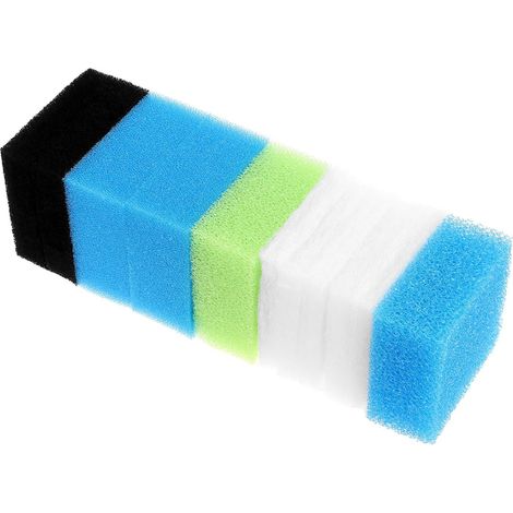 11 Piezas éponges filtrantes, médias filtres Haute Performance pour Aquarium, Compatible avec Bioflow 3.0 / M (1/5)