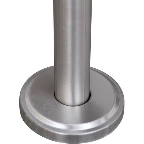 Support en acier inoxydable pour double boîte aux lettres