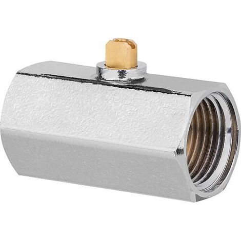 mini vanne spherique tournevis type401femelle/femelle 1/8"x1/8" PL2" , (1/2)