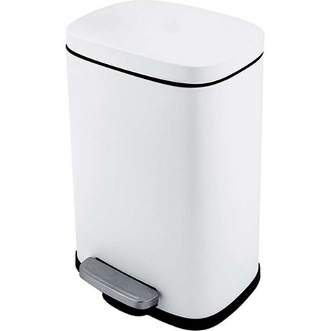 Nimco Mistkübel - Abfalleimer, 5 l , Weiß matt KOS 8005-05