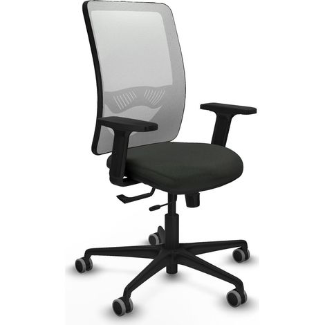 Silla de oficina piqueras y crespo Zulema negro cómoda ergonómica (1/2)