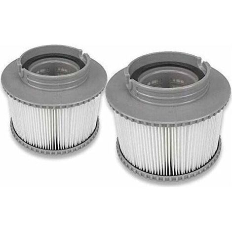 MSpa Filter, Schwimmbadfilterkartuschen, MSpa Ersatzfilterkartuschen für Badewanne, Whirlpool, Schwimmbad (2 Stück) (1/4)