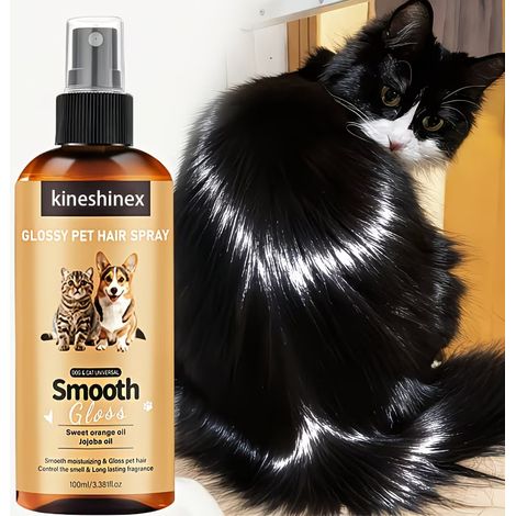 Kineshinex Instant Smooth Pet Conditioner pflegt das Fell von Haustieren intensiv und sorgt für glänzendes und geschmeidiges Haar. (1/5)