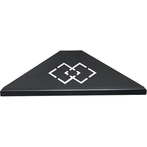 Quincaillerie Étagères de salle de bain, étagère de rangement d'angle en acier inoxydable, rangement triangulaire for serviettes, poinçonnage, support de douche, accessoires de salle de bain Quincaill (1/5)