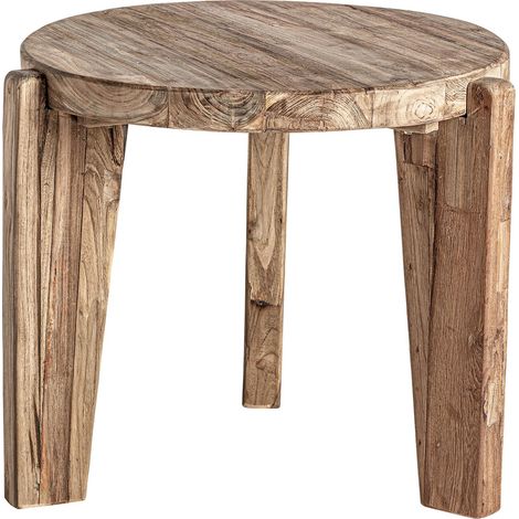 Table d'Appoint Teka Colonial Elegance - Teka naturel nuancé et élégant (1/5)