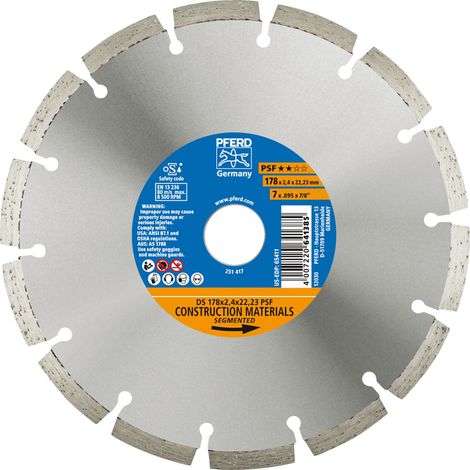 PFERD Trennscheibe DS 150 x 2,2 x 22,23 PSF Diamond Tools (1/5)