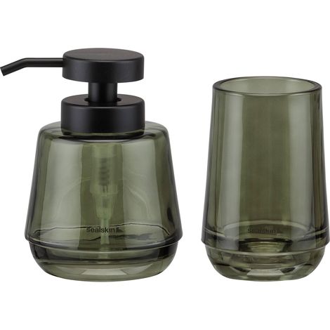 Sealskin Mood Set di Accessori da Bagno, Verde, 2-Teilig (1/4)