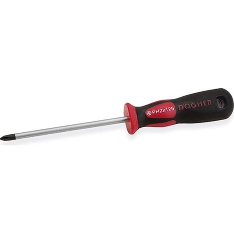 CrMo Profi-Schraubendreher, PH2x125 mm  DOGHER 334-PH2-125