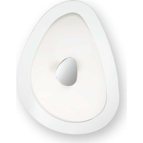 Ideal Lux Geko - 2 Light Small Ceiling Flush Light Glas, E27 (1/2)