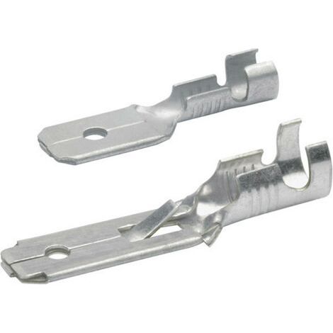 Cosse à languette mâle 6.30 x 0.80 mm Klauke 2230 non isolé laiton 1 pc(s) C007601 (1/2)