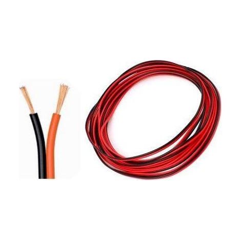 ORION91 Audio Cable 10M 2x0.5mm Red-Black for High-Quality Sound, ideal for connecting devices, featuring durable construction. Perfect for home theater or music systems.