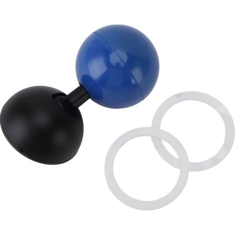 Cache décoratif en alliage pour bouton de démarrage de voiture, joystick moderne, protection contre le blocage du moteur, couleur bleue. (1/5)