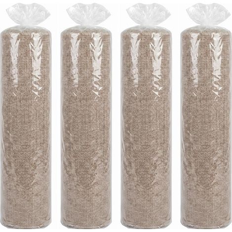 Lot de 4 sacs de rangement pour tapis - Transparent - Étanche à la poussière - 330 x 66 cm (1/5)
