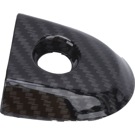 Poignée de porte avec serrure et clé 806441KK0D, style fibre de carbone, côté conducteur, remplacement pour Nissan Juke (1/5)