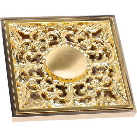 Bonde de douche carrée avec filtre (1/5)