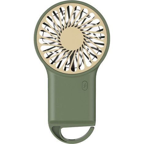 Mini ventilateur portable à main – ventilateur de bureau USB – 3 vitesses réglables – léger et compact – pour bureau, voyage et extérieur
