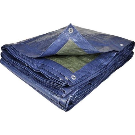 Bâche de Protection Multi-usage, 1,5 x 6 m, Bâche Polyéthylène 70 g/m² (1/4)