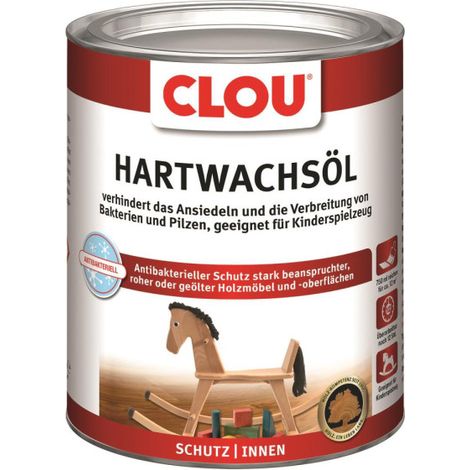 Clou Hartwachs-Öl farblos 0,750 L