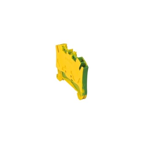 Legrand 037271 - Bloque de resorte Viking 3 - 1 resorte/2 conductores - 1 entrada/1 salida - verde/amarillo - paso 6 (1/3)