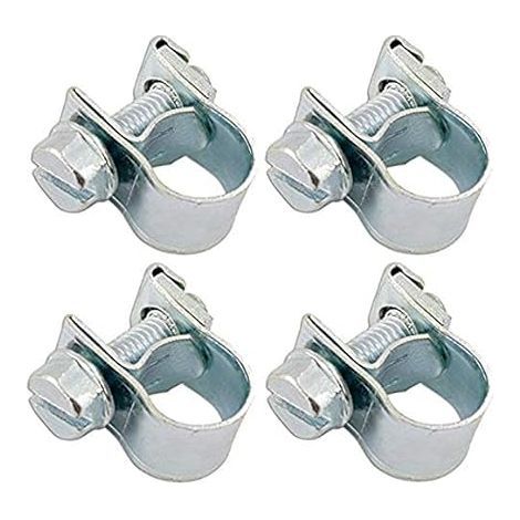 4x COLLIER DURITE ESSENCE A VISSER TONDEUSE MOTOCULTURE MOBYLETTE MOTO (6-8mm) (1/4)