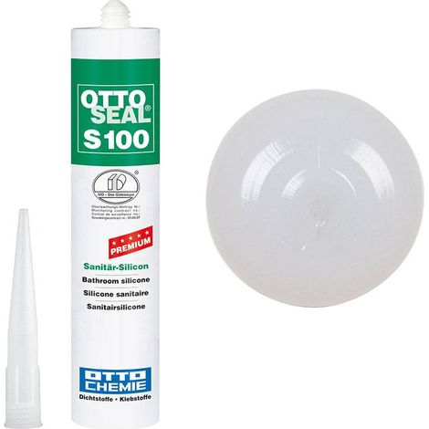 OTTOSEAL S100 Premium-Sanitär Silicon 310 ml Transparent