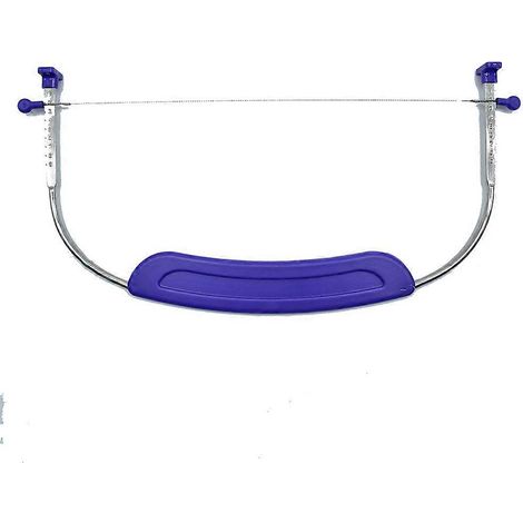 Accessoires de cuisine réglables, ustensiles de pâtisserie, coupe-gâteau en fil d'acier inoxydable (1/3)