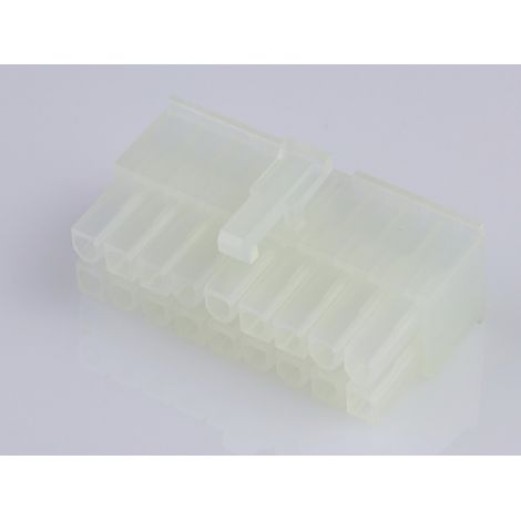 Molex Buchsengehäuse-Kabel  Polzahl Gesamt 18 Rastermaß: 4.2 mm 39012180 1 St. Bag
