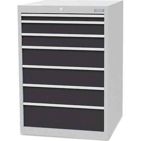 Bedrunka+Hirth Schubladenschrank Tiefe 736 mm R 24-24 7x Schublade BxTxH 705x736x 1.019 mm - 700/1231V10Z (1/5)