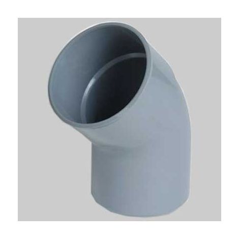 CURVA IN PVC 45° M-F - Ø 40