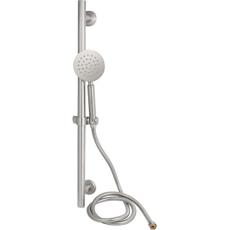 26 Zoll Länge 304 Edelstahl Polieren Dusche Gleitstange mit Kopf, Schlauch (f7d6337847dfe8618c1a488a (1/5)