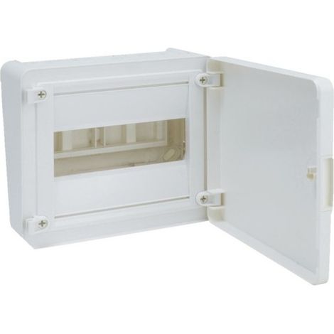 Coffret saillie 8 M porte opaque HAGER VS108PR