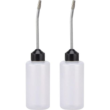 Ölkanne, Kunststoff-Ölkanne, Nähmaschine 120ml Ölkanne, Nähmaschinen-Ölspender, Kunststoff-Ölkanne, Punktölflasche, Für Motoren, M (1/4)