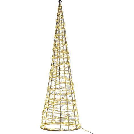 Outdoor Decoration LED KOTALA Christmas Tree 57 cm Silver (1/5)