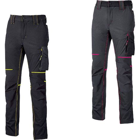 U-Power World Lady Arbeitshose - M - Fuchsie