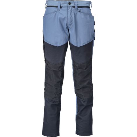Mascot Bundhose mit Knietaschen 22479-230-85010 Gr. 76C52 steinblau/schwarzblau (1/5)