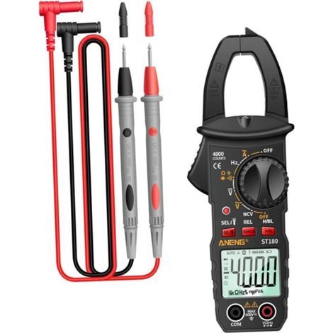 Multimètre Pince Électronique Portable Outil de Mesure Électricien Réparation Électroménager (1/4)
